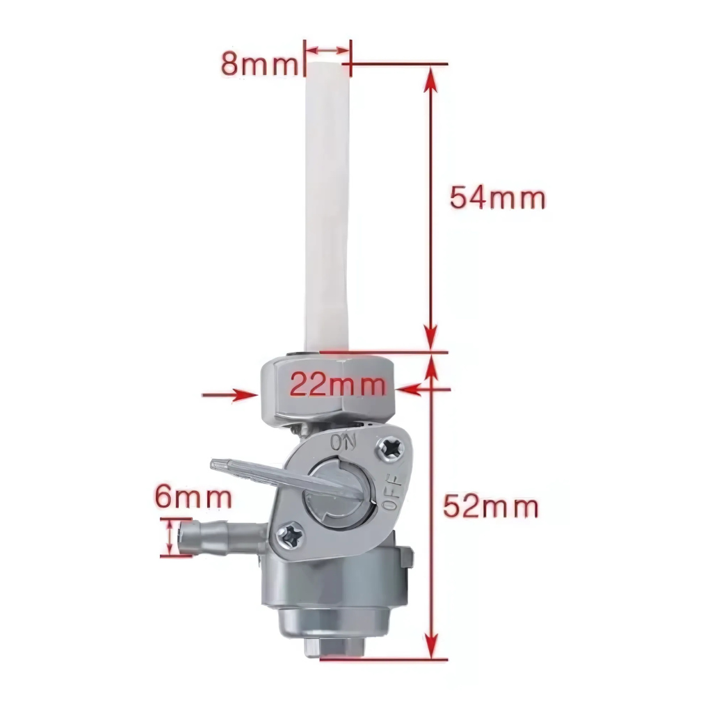 OEM Quality female fuel shut off Valve for Predator / Honda / Firman / Coleman /