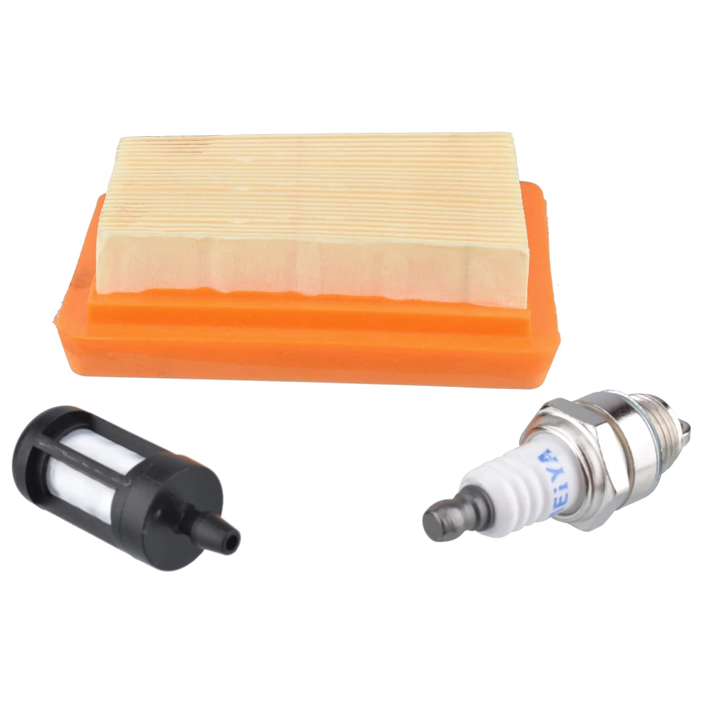 Stihl fs250 tune up kit Filter sparkplug air filter trimmer parts 5pcs