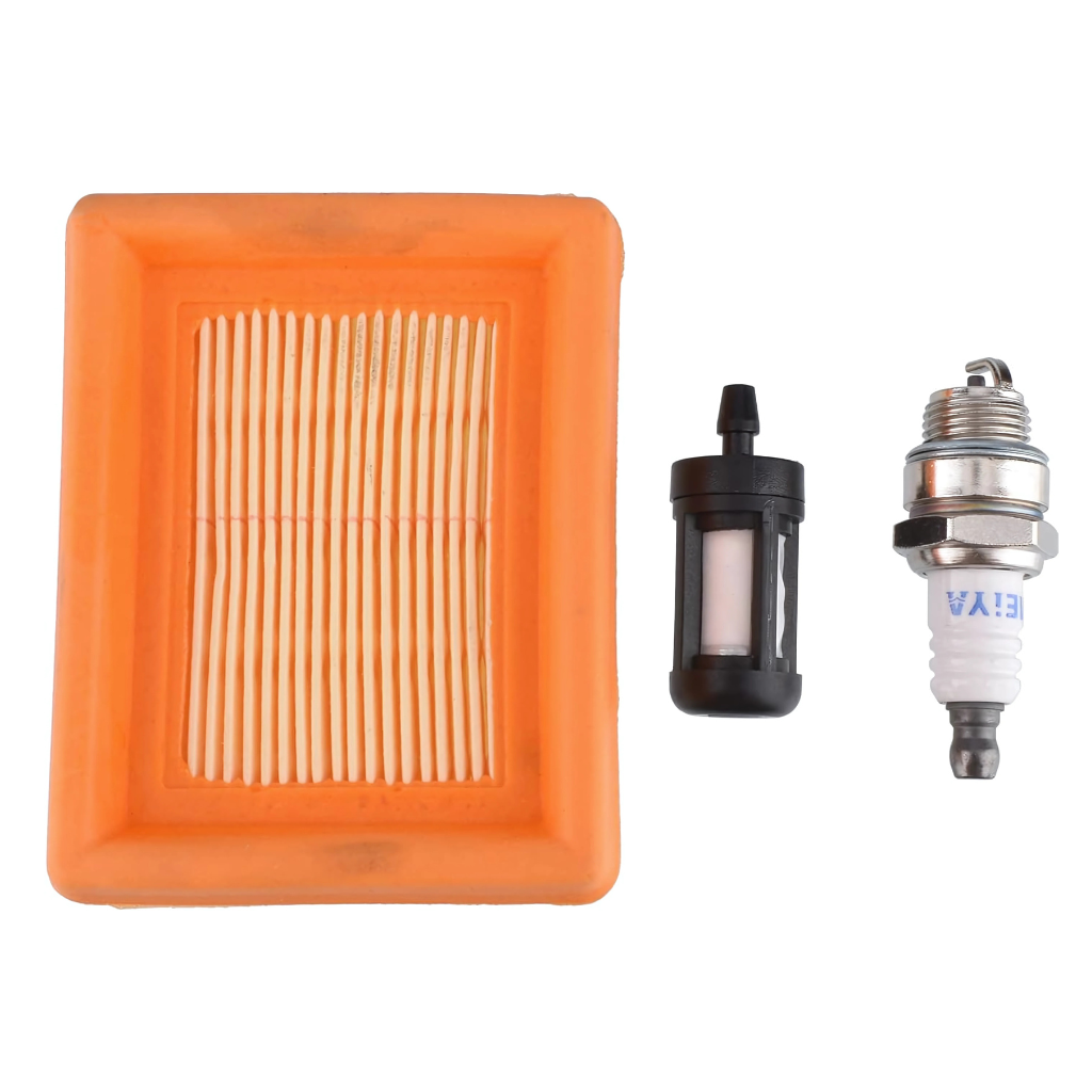 Stihl fs250 tune up kit Filter sparkplug air filter trimmer parts 5pcs