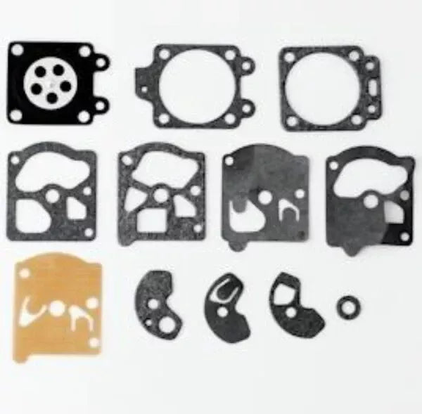 Walbro Repair kit Diaphragm and Gasket Set D10-WAT With fuel filter and fuelline