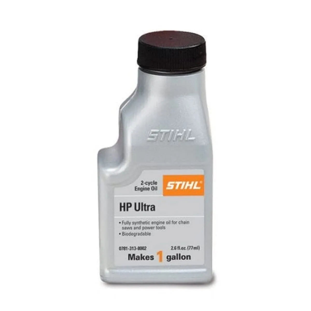 2 pack of 2.6 oz STIHL HP ULTRA Oil 2.6oz 50:1, 2-Cycle , 1 Gal Mix Genuine